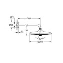 Pre-wall shower sets GROHE Essence 260 mm