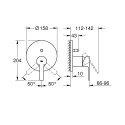Virsbūves grohe lineare, 24064001