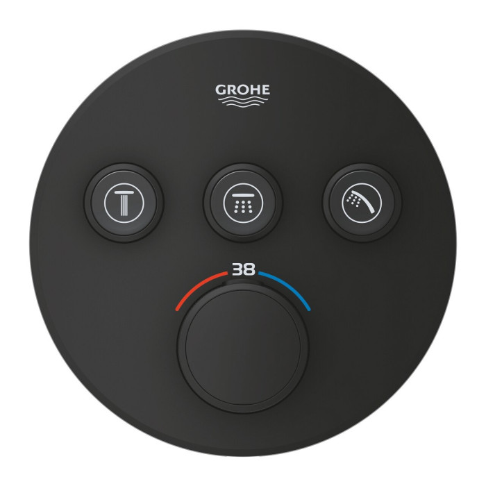 Termostatiskā daļa GROHE Grohtherm SmartControl, 29508KF0