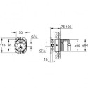 Настенная коробчатая душевая лейка GROHE Rainshower, 26484000