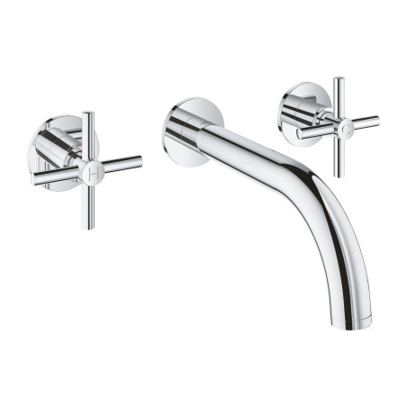 Priekšsienas jaucējkrāns izlietnei GROHE Atrio 180 mm, 20661000