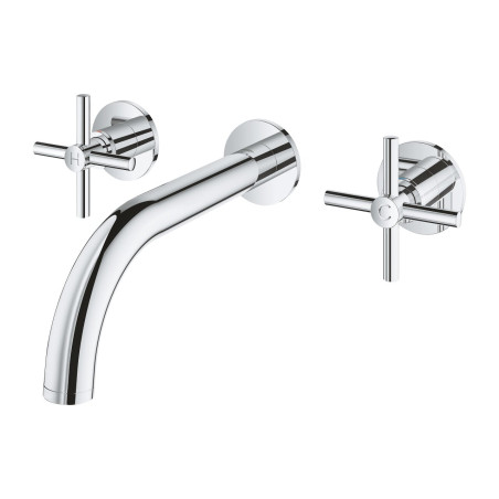 Priekšsienas jaucējkrāns izlietnei GROHE Atrio 180 mm, 20661000
