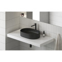 Valamu ehitatakse RAVAK Ceramik Slim O-sse, 550 x 370 mm, XJX0D155000