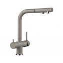Kitchennis (sink) mixer with retractable hose BLANCO Fontas-S II, truffle