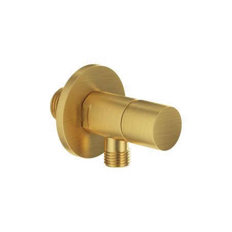 Vārsts leņķiskais MARINER 1/2"x 3/8", brutāls zelts