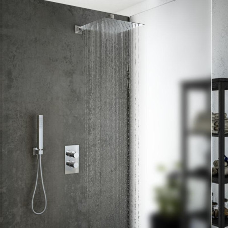 Seina termostateeritav dušikomplekt seinahoidikuga MARINER Quadrum komplekt 2, kroom