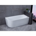 Akrilinė laisvai pastatoma vonia AQUALINE Tibera R 150 x 75 cm, dešininė
