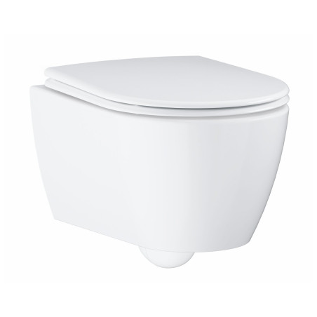 Pakabinamas unitazas GROHE Essence su slim soft close dangčiu