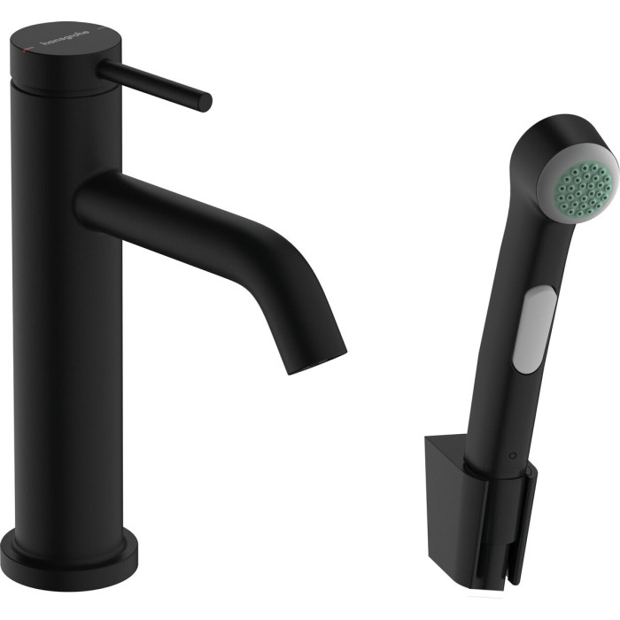 Jaucējkrāns izlietnei ar manuālu dušu HANSGROHE Tecturis S, 73211670
