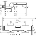 Vannitoasegisti HANSGROHE Tecturis E, 73420000