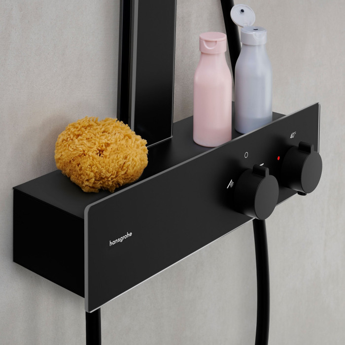 Termostata lietus dušas sistēma HANSGROHE Rainfinity 360 Dušas caurules 1jet, 26853670