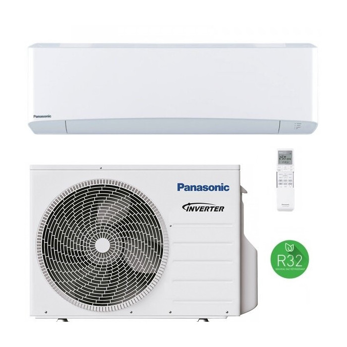 Кондиционер PANASONIC 2,4 кВт для охлаждения, 3,60 кВт для отопления, KIT-TZ20ZKE