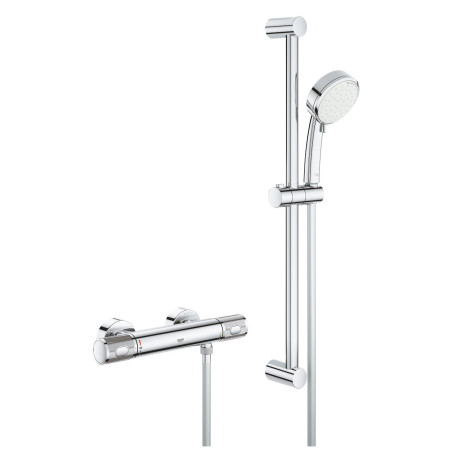 Thermostatic shower mixer with shower rail 62 cm GROHE Grohtherm 1000 Performance, 34834000