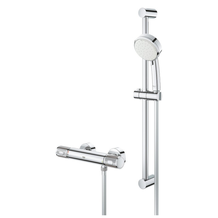 Thermostatic shower mixer with shower rail 62 cm GROHE Grohtherm 1000 Performance, 34834000