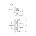 Termostaatsegisti GROHE Grohtherm 2000, 34174001