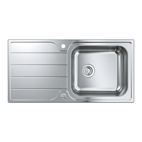 Stainless steel sink GROHE K500 100x50 cm, 31563SD1