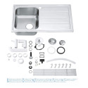 Мойка из нержавеющей стали GROHE K500 100x50 см, 31563SD1