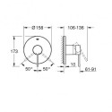 Supernatural part GROHE Essence, 24168001