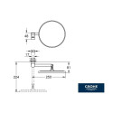 Зеркало GROHE Choice, 41077000