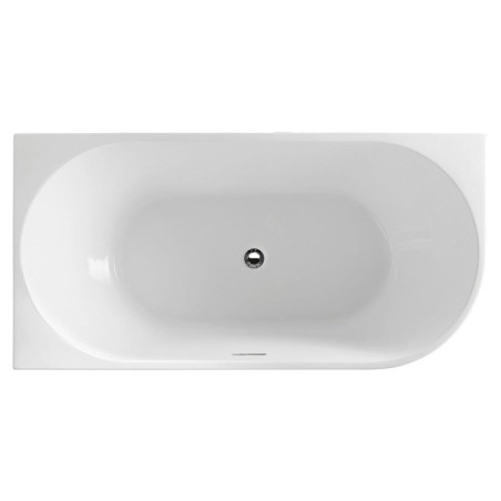 Akrila brīvi stāvoša vanna AQUALINE Tibera L 150 x 75 cm, pa kreisi E1046