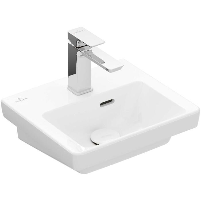 Izlietne VILLEROY & BOCH Subway 3.0 ar pārplūdi, 370 x 305 mm