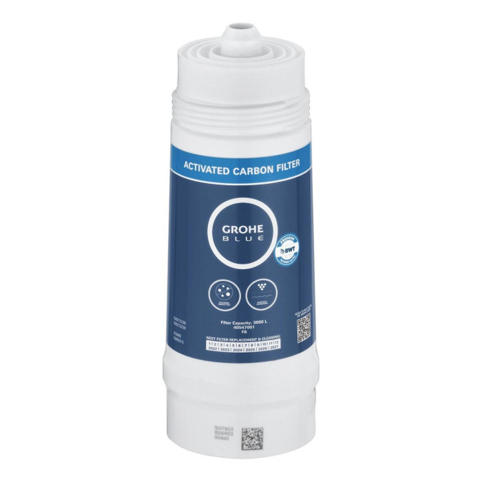 Aktivētās ogles filtrs GROHE Blue, 40547001