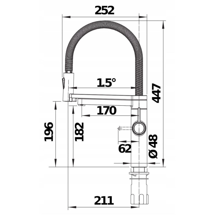 Virtuves (izlietnes) jaucējkrāns BLANCO dzēriens.filtrs EVOL-S Pro, 526311