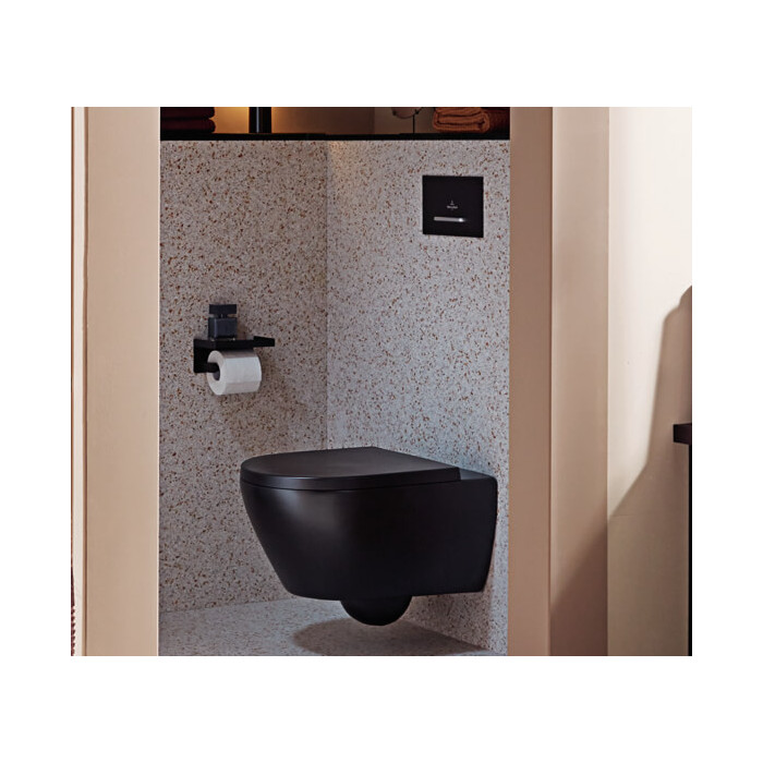 Suspended unit VILLEROY & BOCH Subway 2.0 Ceramic plus daga is Soft close cover, 5614R0S5+8M42S1S5