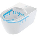 Peatatud WC DURAVIT Me by Starck Compact Rimless pehme tihe kate, 45300900A1