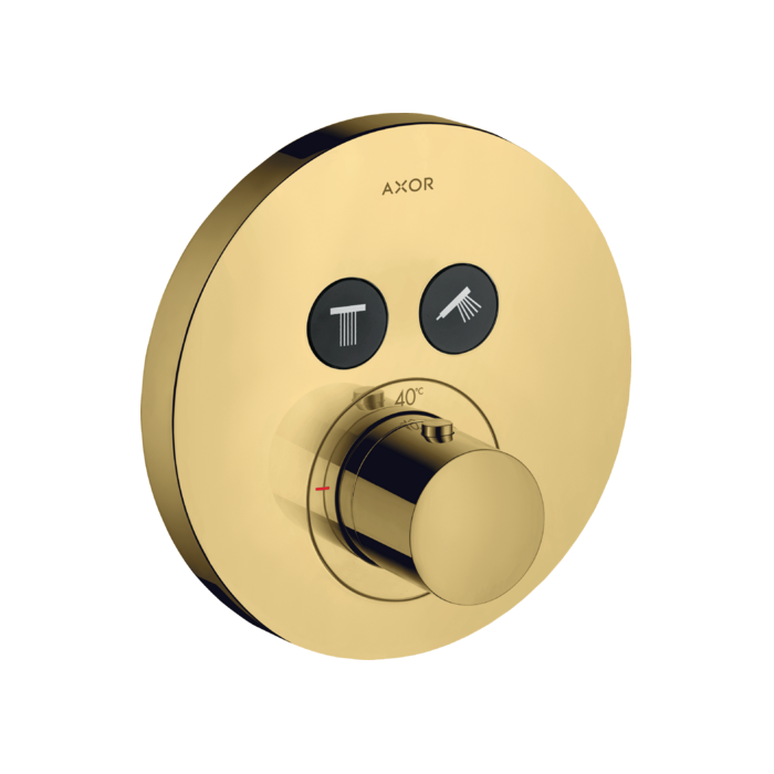 Termostatai HANSGROHE Axor Round 2 funkcijų, 36723990