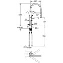 Virtuvės (plautuvės) maišytuvas GROHE Essence, 30294GN0