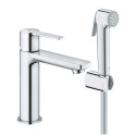 Izlietnes jaucējkrāns ar manuālu dušu GROHE Lineare, 24190000