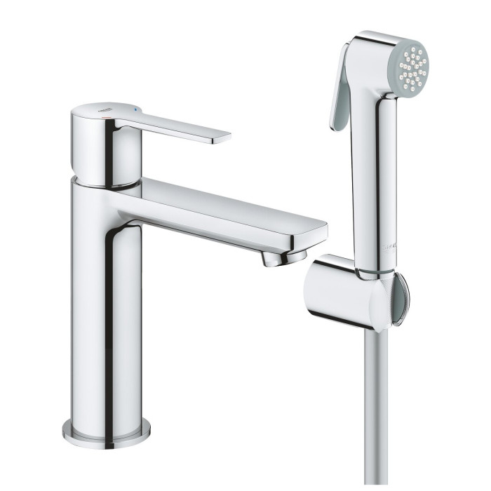 Izlietnes jaucējkrāns ar manuālu dušu GROHE Lineare, 24190000
