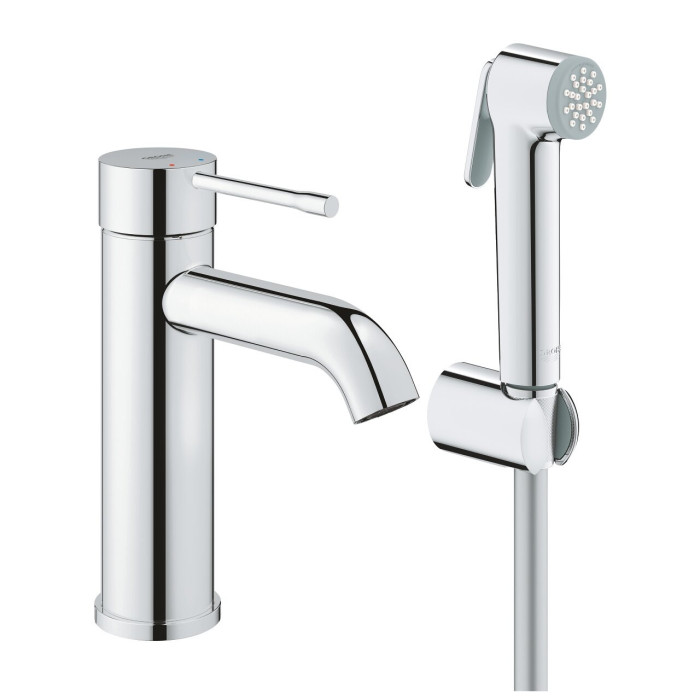 Izlietnes jaucējkrāns ar rokas dušu GROHE Essence, S-izmērs, 24189000