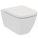 Suspended unit IDEAL STANDARD I.Life B with a slowly descending lid