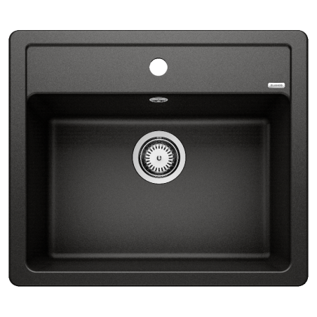 Stoneware (granite) sink BLANCO Legra 6, black