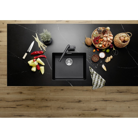 Sink BLANCO SUBLINE 500-U, 53x40 cm, Black