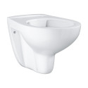 Подвесной унитаз GROHE Bau Ceramic Rimless с тонкой крышкой soft close