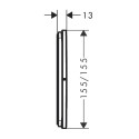 Termostaadid HANSGROHE duššSelect Comfort E 3 funktsioonid 15573670