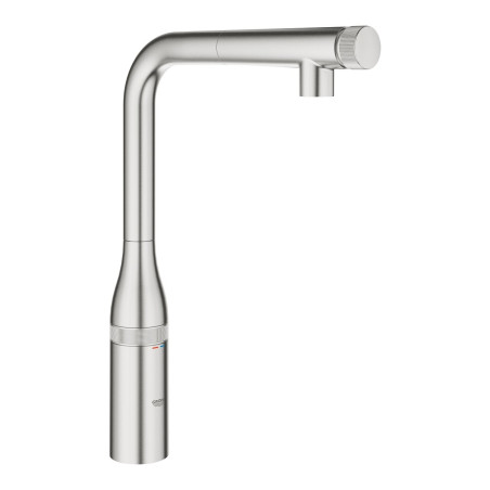 Кухонный смеситель (мойка) с выдвижным клювом GROHE Essence SmartControl, 31615DC0
