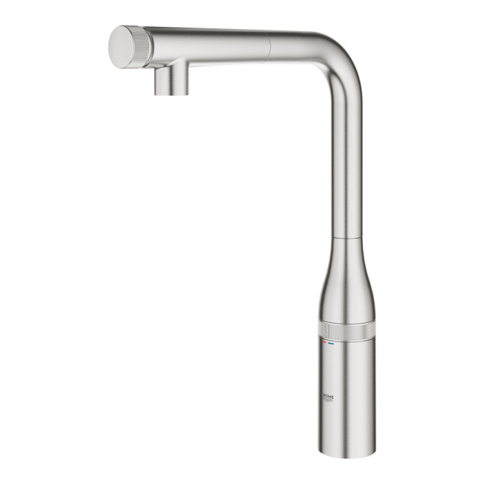 Kitchennis (izlietnes) maisītājs ar ievelkamu knābi GROHE Essence SmartControl, 31615DC0