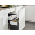 Waste sorting system for 60 cm cabinet BLANCO Select II XL XL 60/3 Orga