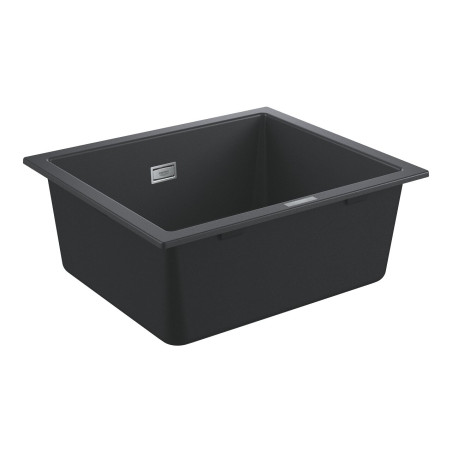 Kompozītmateriālu izlietne GROHE K700U 533x457 mm granīts melns, 31654AP0