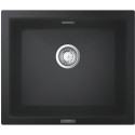 Composite sink GROHE K700U 610x460 mm granite black, 31655AP0