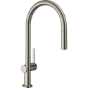 Virtuves (izlietnes) jaucējkrāns ar ievelkamu šļūteni HANSGROHE Talis M54 210 1jet, 72802800