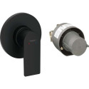 Однорычажный смеситель с предварительно застенченной частью HANSGROHE Rebris E, 72658670