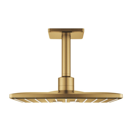 Statsionaarne dušiotsik hoidikuga GROHE Rainshower SmartActive 310 mm Kuubik 2jet, 26481GN0