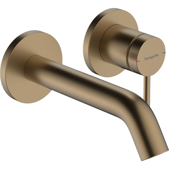 Seina sisse paigaldatav segisti valamule HANSGROHE Tecturis S 165 mm, 73350140