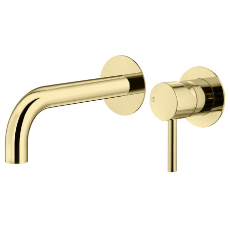 Seina sisse paigaldatav segisti valamule MARINER Logica, Gold