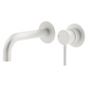 Pre-wall faucet for washbasin MARINER Logica, Matt White